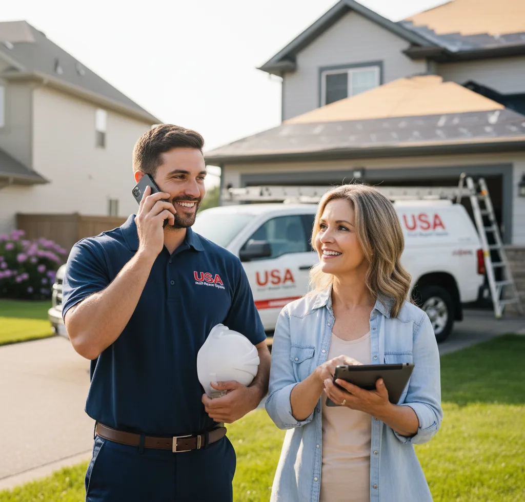 USA Roof Repair Experts customer support in Palacios